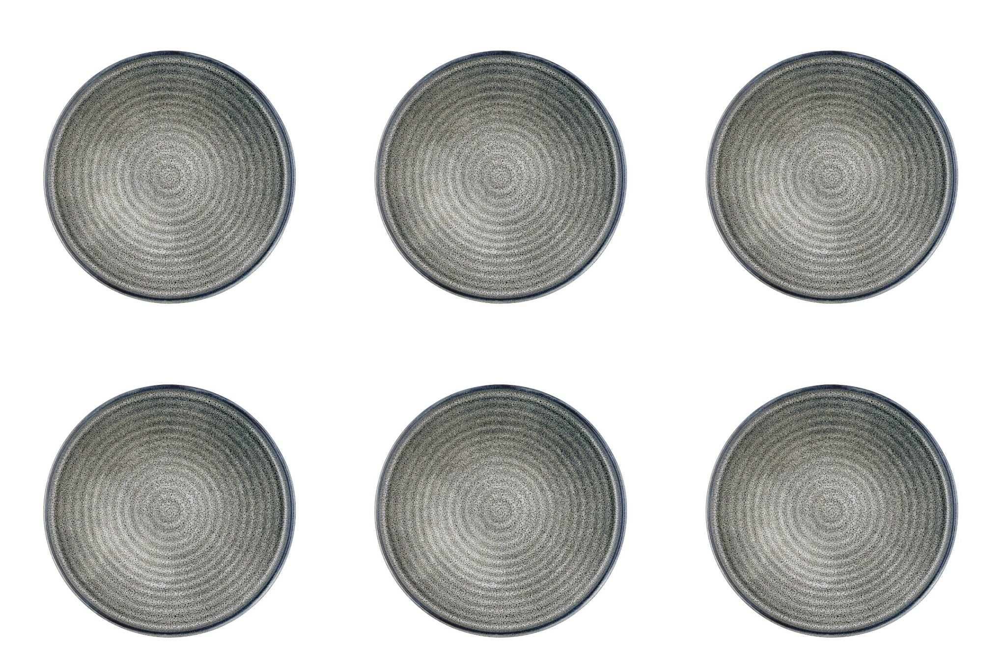 Teller-Set ZEN Ø22cm - 6 tlg. - Natur