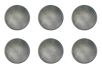 Piatto ZEN Ø22cm - 6 pezzi - Naturale