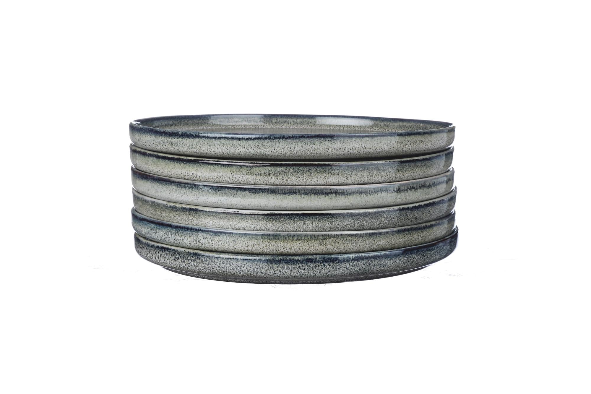 Teller-Set ZEN Ø22cm - 6 tlg. - Natur