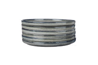 Piatto ZEN Ø22cm - 6 pezzi - Naturale