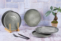 Plate ZEN Ø22cm - 6 pieces - Natural