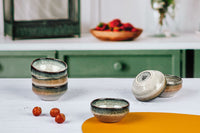 Bol GENESIS Ø8cm - 6 pièces - Terre