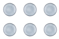 Teller-Set CLOUD Ø16cm - 6 tlg. - Sturmgrau