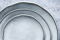 Plate CLOUD Ø16cm - 6 pieces - Storm grey