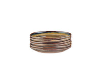 GENESIS plate Ø16.5cm - 6 pieces - Basalt