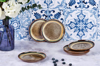 GENESIS plate Ø16.5cm - 6 pieces - Basalt