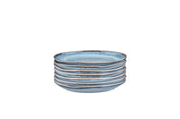 GENESIS plate Ø16.5cm - 6 pieces - Sea