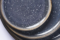 Teller-Set IRIS Ø16cm - 6 tlg. - Nachtblau