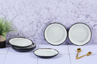 Piatto IRIS Ø16cm - 6 pezzi - Bianco avorio