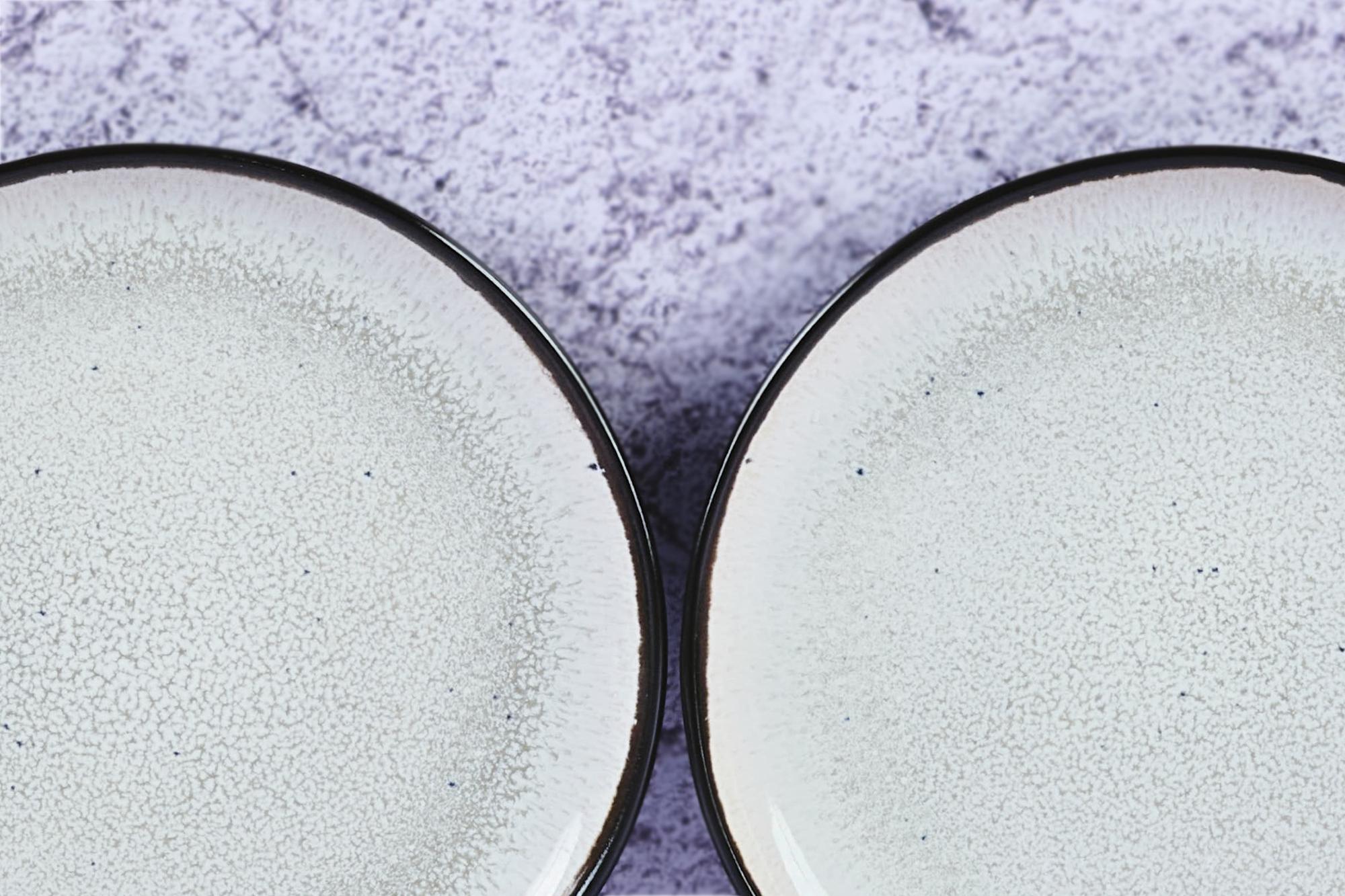 Piatto IRIS Ø16cm - 6 pezzi - Bianco avorio