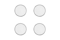 Piatto PURE Ø16,5 cm - 4 pezzi - Biancaneve