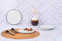 Piatto PURE Ø16,5 cm - 4 pezzi - Biancaneve