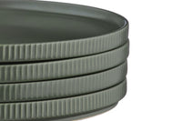 Teller-Set SCANDI Ø16,5cm - 4 tlg. - Oliv