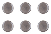 Plate STELLAR Ø18cm - 6 pieces - Concrete grey