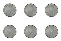 Teller-Set ZEN Ø17cm - 6 tlg. - Natur