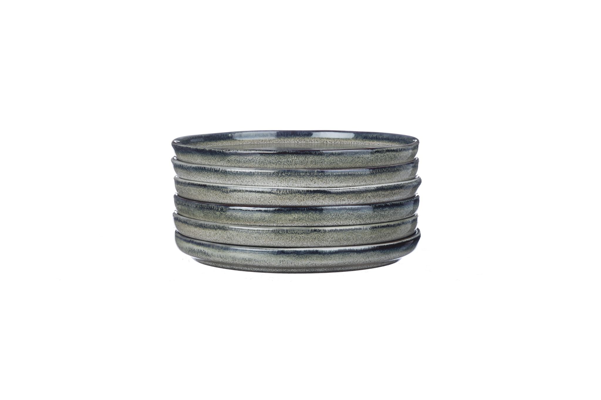 Teller-Set ZEN Ø17cm - 6 tlg. - Natur