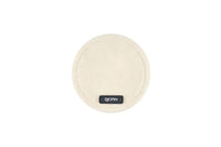 Round coaster - 6 pieces - Beige recycled felt