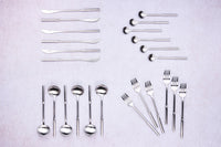 Set posate ABEL 24 pezzi - Argento