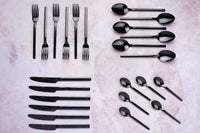 Ménagère 24 pièces EMUND - Black