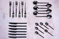 Besteck-Set EMUND - 24 tlg. - Schwarz