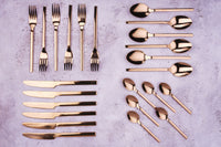 EMUND Set posate 24 pezzi - Rame