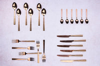 Set posate FINN 24 pezzi - Rame