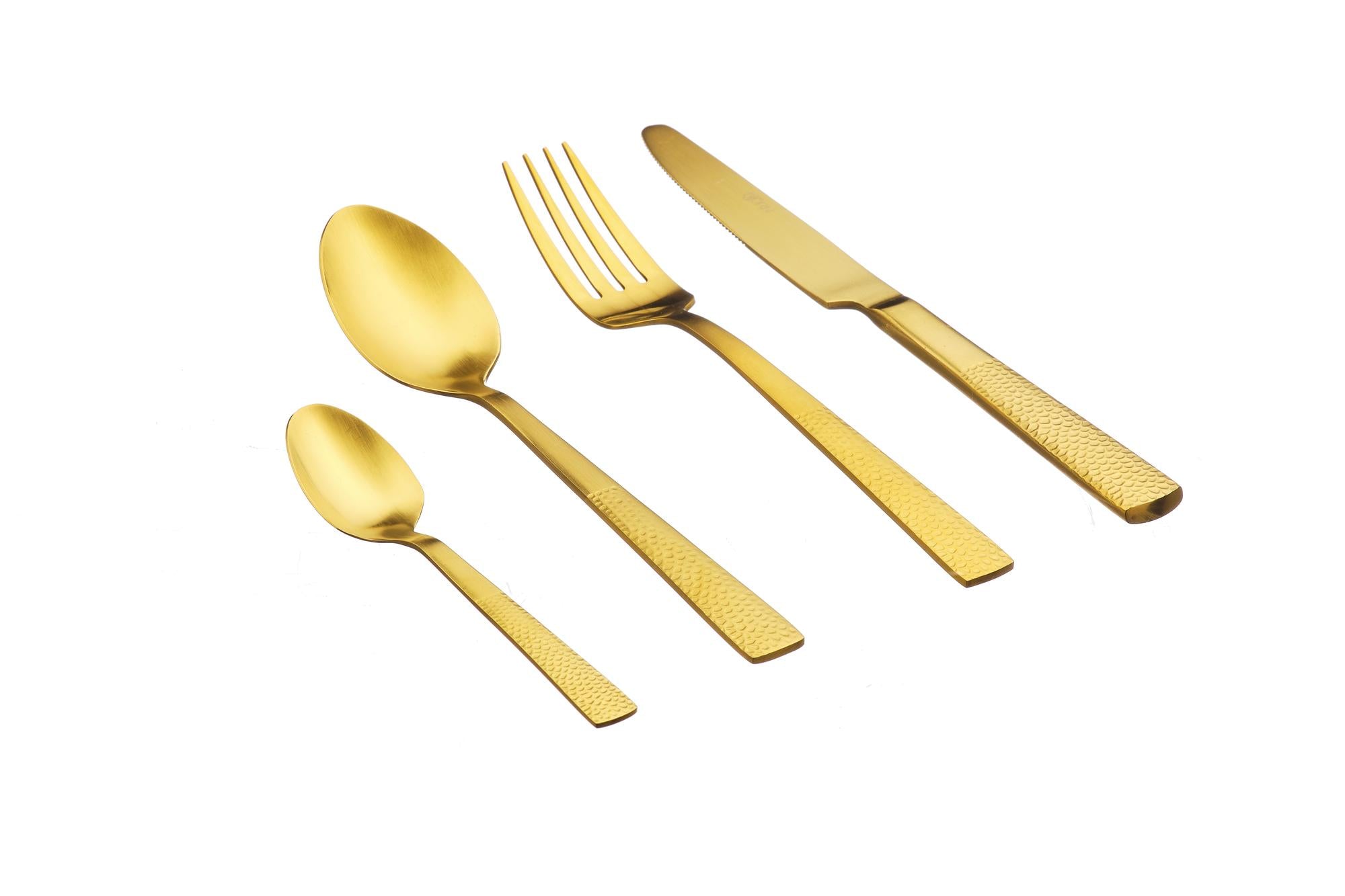 Besteck-Set FINN - 24 tlg. - Gold