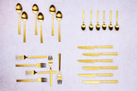 Besteck-Set FINN - 24 tlg. - Gold