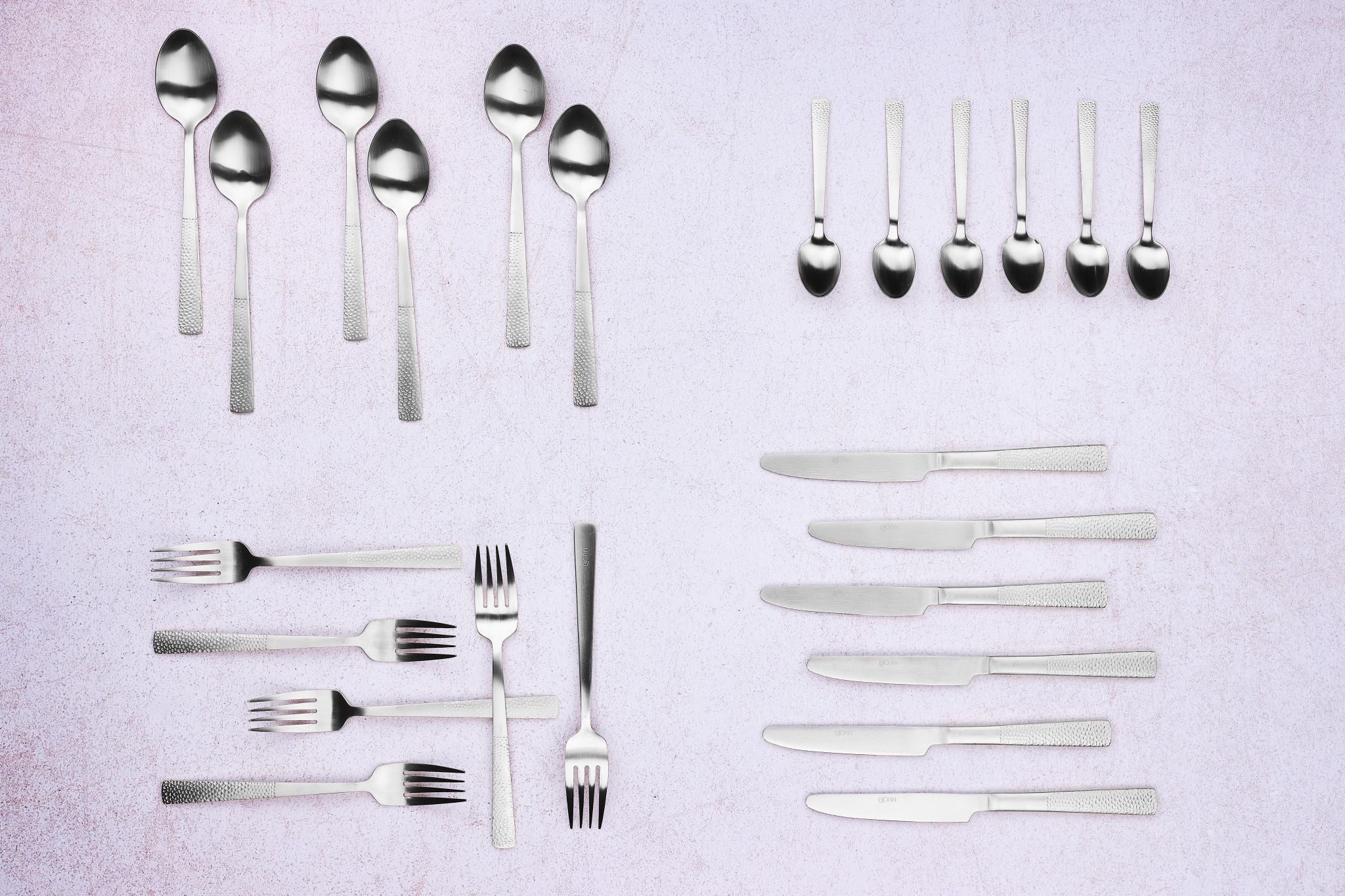 Besteck-Set FINN - 24 tlg. - Silber