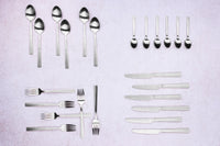 Set posate FINN 24 pezzi - Argento