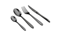 Besteck-Set KAJA - 24 tlg. - Schwarz