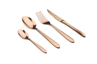 Set posate KAJA 24 pezzi - Rame