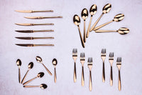 Set posate KAJA 24 pezzi - Rame