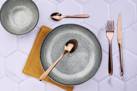 Set posate KAJA 24 pezzi - Rame