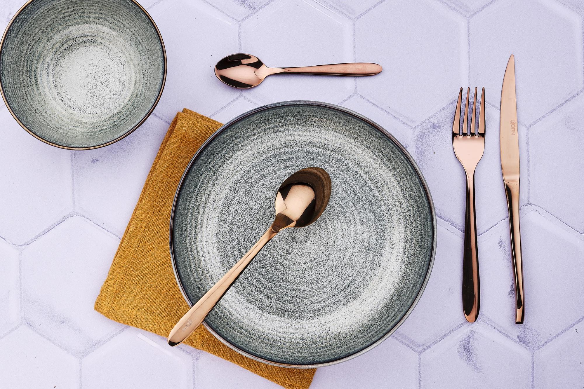 Besteck-Set KAJA - 24 tlg. - Kupfer