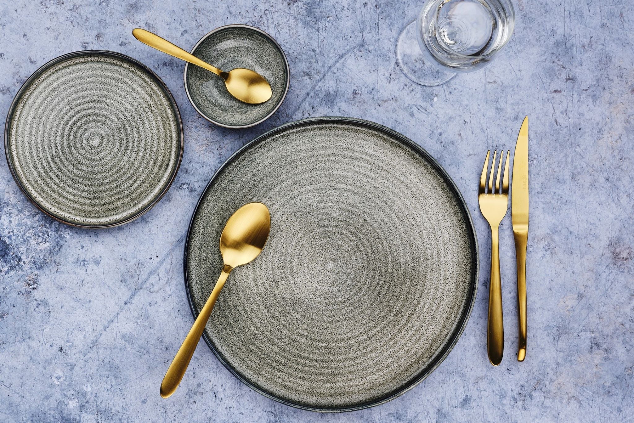 Set posate KAJA 24 pezzi - Oro