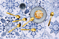 Set posate KAJA 24 pezzi - Oro