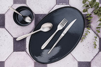 Set posate KAJA 24 pezzi - Argento