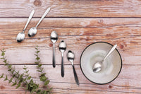 Set posate KAJA 24 pezzi - Argento