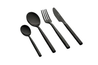 Set posate NILS 24 pezzi - Nero