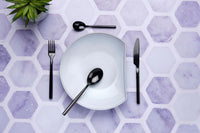 Set posate NILS 24 pezzi - Nero