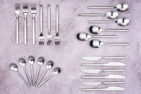 Besteckset NILS - 24 tlg. - Silber