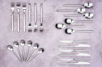 Set posate NILS 24 pezzi - Argento