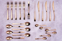 Set posate OGLU 24 pezzi - Rame