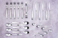 Set posate OGLU 24 pezzi - Argento