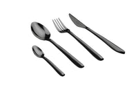 Set posate OLAF da 24 pezzi - Nero