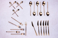 Set posate OLAF 24 pezzi - Rame