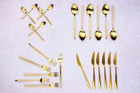 Set posate OLAF 24 pezzi - Oro