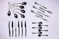 Besteck-Set SVEN - 24 tlg. - Schwarz