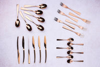 Besteck-Set SVEN - 24 tlg. - Kupfer